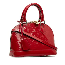 Louis Vuitton-LOUIS VUITTON Sacs à main Alma BB-Rouge