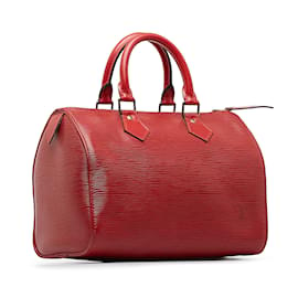 Louis Vuitton-LOUIS VUITTON Sacs à main Speedy-Rouge