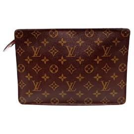 Louis Vuitton-Louis Vuitton Pochette homme-Marrom