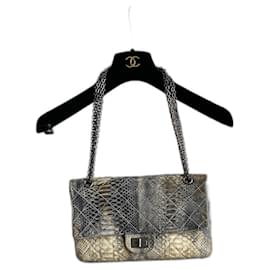 Chanel-2.55 jumbo Chanel in python-Other
