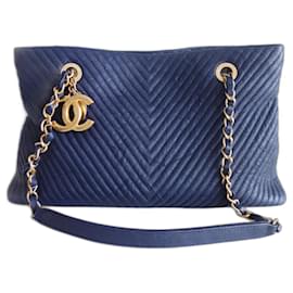 Chanel-Chanel Shopping CC bag-Blue