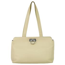 Salvatore Ferragamo-Salvatore Ferragamo Gancini-Beige