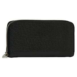 Louis Vuitton-Cartera Louis Vuitton Zippy-Negro