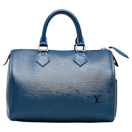 Louis Vuitton-Louis Vuitton Speedy 25-Blue
