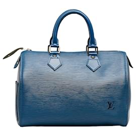 Louis Vuitton-Louis Vuitton Speedy 25-Blue