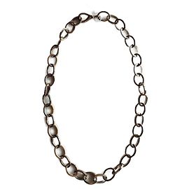 Max Mara Collana Lunga a Catena Oro in Metallo D'oro