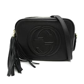 Gucci-Soho Disco Crossbody Bag  308364-Black