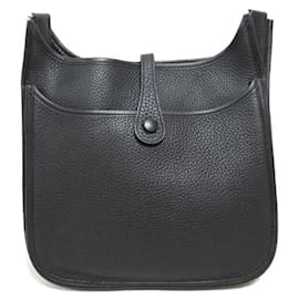 Hermès-Clemence Evelyne II PM-Negro