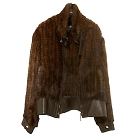 Giorgio-Mink knits jacket-Brown