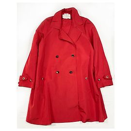Chanel Trench coats Red