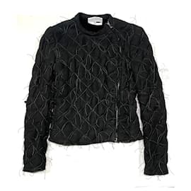 Yves Saint Laurent-Biker jackets-Black