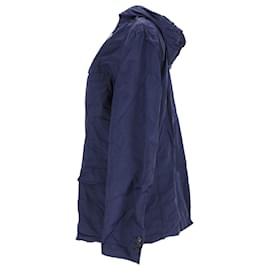Tommy Hilfiger-Mens Iconic Packable Hooded Blazer-Navy blue