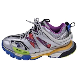 Balenciaga-Balenciaga Track Sneakers in Multicolor Leather-Multiple colors