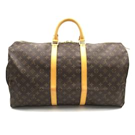 Louis Vuitton-Monogramma Keepall 55 M41424-Marrone