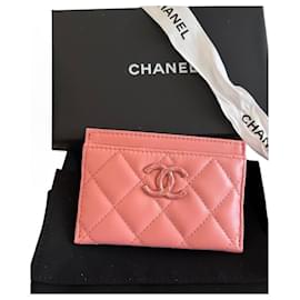 Chanel-Monederos, carteras, casos-Rosa