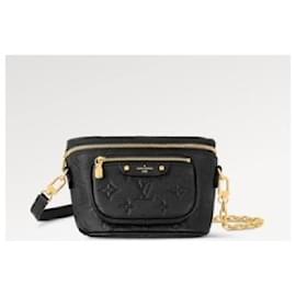 Louis Vuitton-Riñonera LV Mini nueva-Negro
