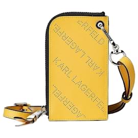 Karl Lagerfeld-Purses, wallets, cases-Yellow