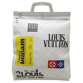 Louis Vuitton-Louis Vuitton Plat Vertical-Blanc