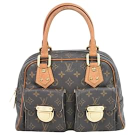 Louis Vuitton-Louis Vuitton Manhattan PM-Brown