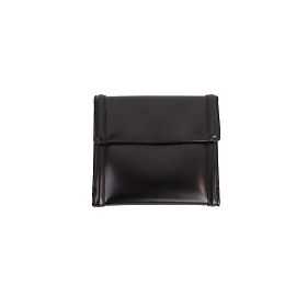 Lanvin Leder Sattel Geldbörse Schwarz