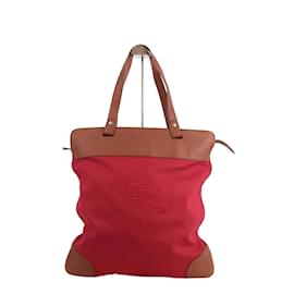 Burberry--way tote-Red