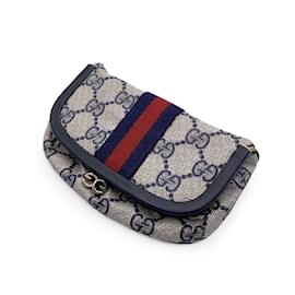 Gucci-Gucci Clutch Bag Vintage Nr.EIN.-Blau