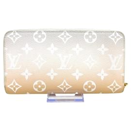 Louis Vuitton-Louis Vuitton Portefeuille zippy-Beige