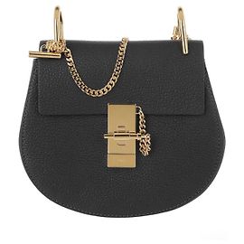 Autre Marque Sac à main Drew en cuir noir Noir