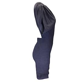 Autre Marque-Miniabito Isabel Marant in jersey di cotone sitiano blu-Blu