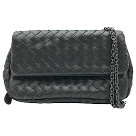 Bottega Veneta-Bottega Veneta Intrecciato-Noir