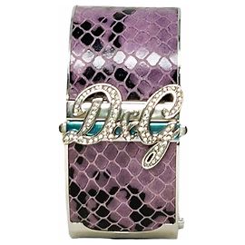 Relógio-pulseira DOLCE & GABBANA roxo Jaws Medium DW modelo0136 Roxo escuro