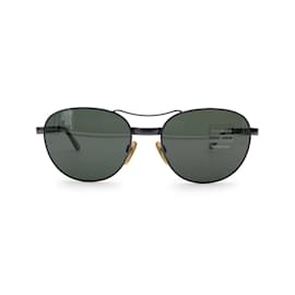 Giorgio Armani-Óculos de sol vintage em metal 644 905 135 mm-Cinza