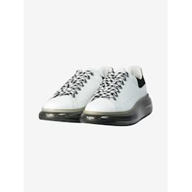 Alexander Mcqueen-Baskets à lacets plateforme blanches - taille EU 39.5-Blanc