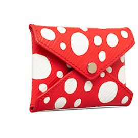 Louis Vuitton-Bolsa pequena Louis Vuitton Red x Yayoi Kusama Epi Kirigami-Branco,Vermelho