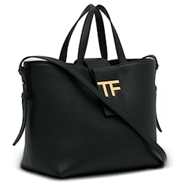 Tom Ford-Bolso satchel Tom Ford Mini TF negro East West-Negro