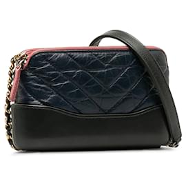 Chanel-Chanel Black Gabrielle Chain Crossbody Bag-Other