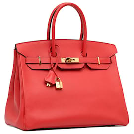 Hermès-Hermes rot 2016 Epsom Birkin 35-Rot