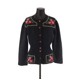 Rouje Wolljacke Schwarz