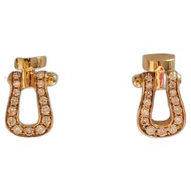 Orecchini Fred Force 10 in oro giallo e diamanti D'oro