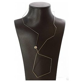 Autre Marque Collar NIESSING de PLATINO. Plata