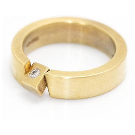Autre Marque REVERSE NIESSING ring in gold and diamond. Golden