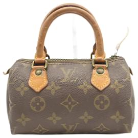 Louis Vuitton-Louis Vuitton Mini Speedy-Marrom