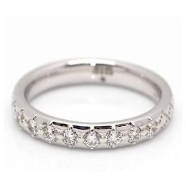 Anillo GUCCI Diamantissimo en Oro Blanco. Plata