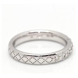 Gucci-GUCCI Diamantissimo Ring aus Weißgold.-Silber