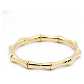 Gucci-GUCCI BAMBOO SPRING Bracelet Yellow Gold.-Golden