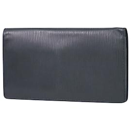 Louis Vuitton-Louis Vuitton Porte carte credit bifold-Black