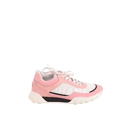 Chanel-Scarpe da ginnastica rosa-Rosa