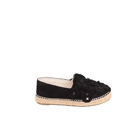 Chanel Suede espadrilles Black
