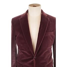 Maison Martin Margiela-Chaqueta de terciopelo-Castaño