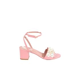 Red Valentino-Leather Heels-Pink